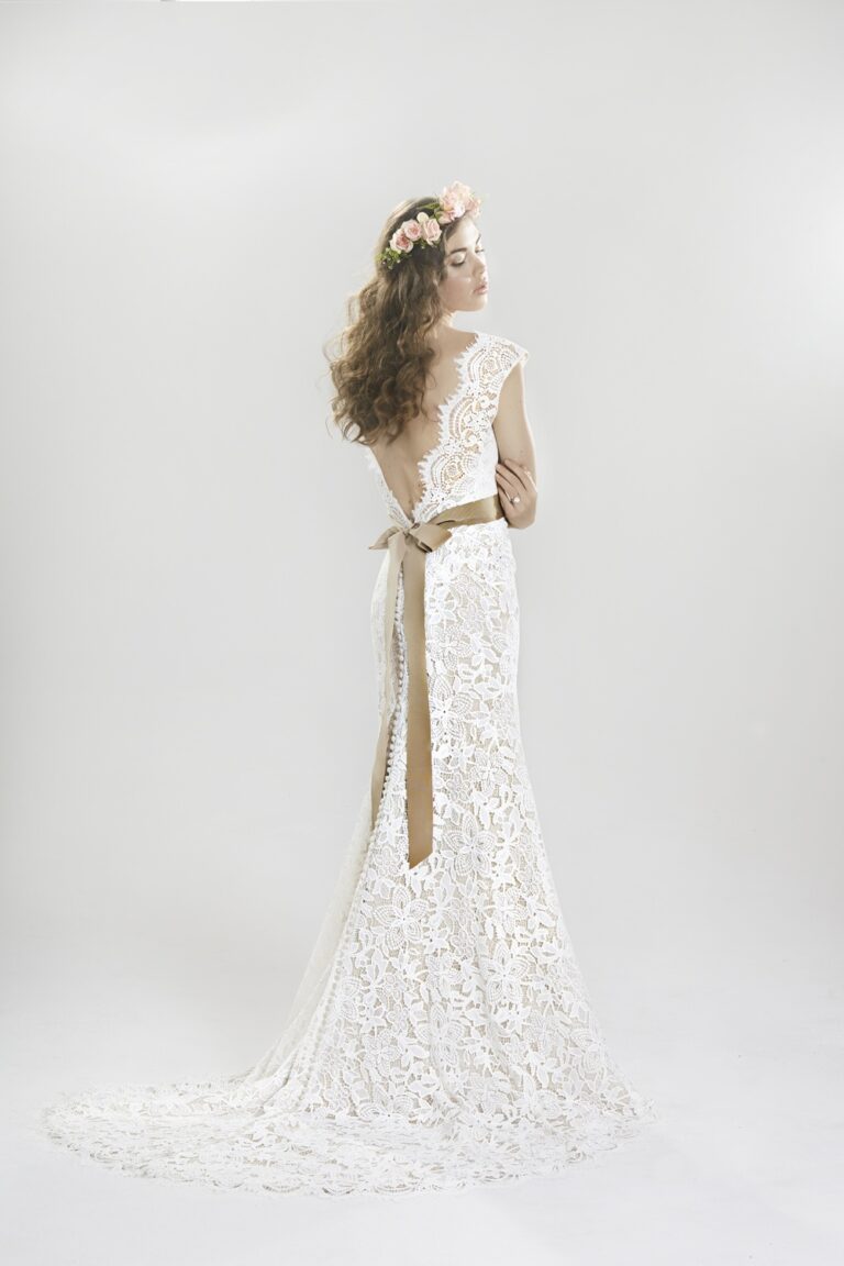 Lace Slim A-Line with Sweetheart Neckline - εικόνα 7