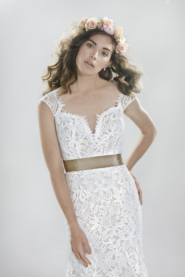 Lace Slim A-Line with Sweetheart Neckline - εικόνα 6