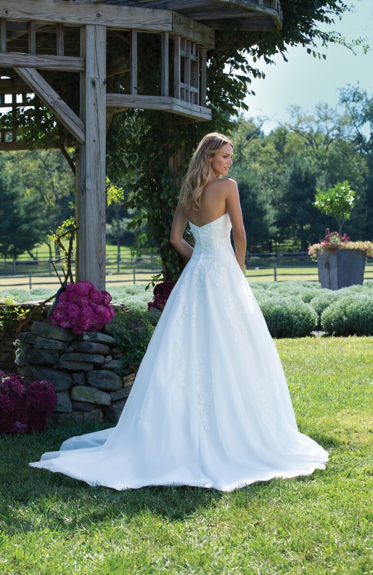 Off the Shoulder Tulle Ball Gown - εικόνα 4